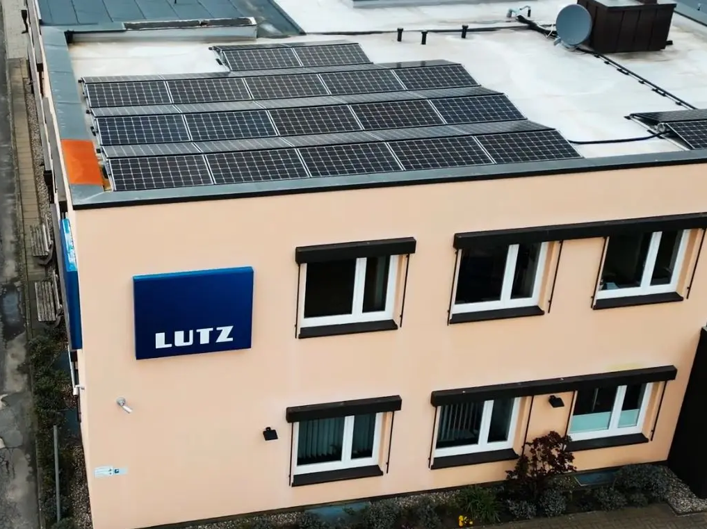 Solar panels at headquarter