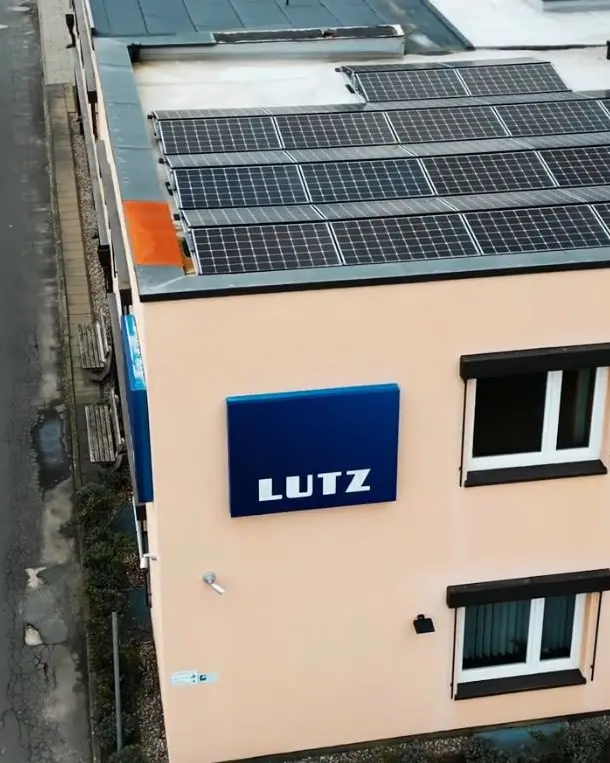 Solar panels at headquarter